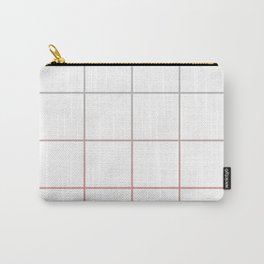 Large Checks Peach Echo & Limpet Shell Gradient Pattern Carry-All Pouch | Grid, Vector, Gridpattern, Digitalpattern, Checkspattern, Largechecks, Minimalism, Abstract, Digital, Graphicdesign 