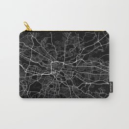 Glasgow City Map of Scotland - Full Moon Carry-All Pouch