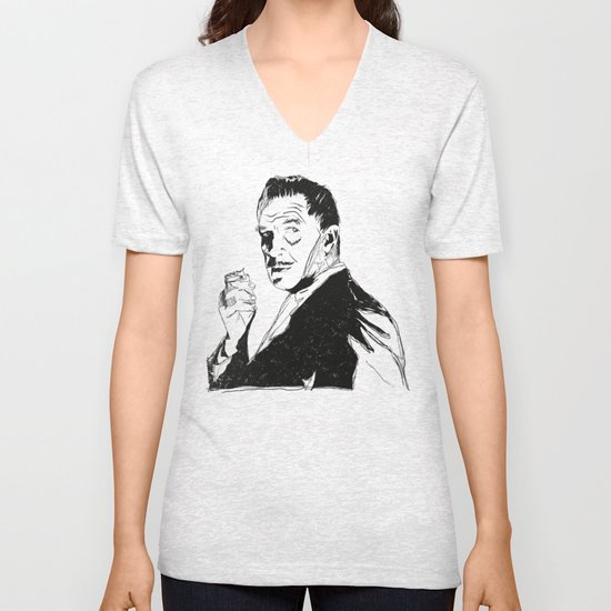Vincent Price Unisex V-Neck
