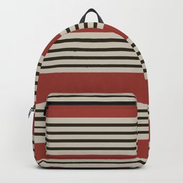 Decorative red bohemian pattern Backpack