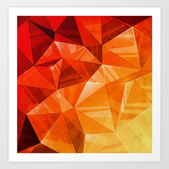 Tricolor Art Print