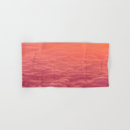 pink clouds Hand & Bath Towel