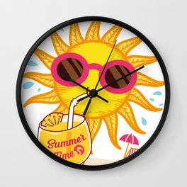 Summer Time Wall Clock