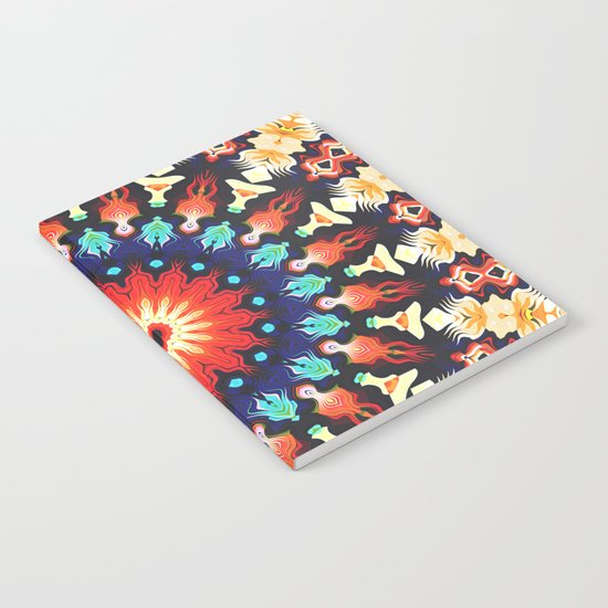 Colorful Mandala Motif Notebook