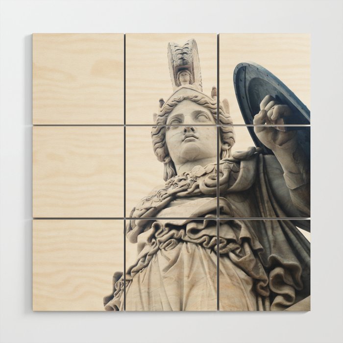 Athena Goddess of Wisdom #4 #wall #art #society6 Wood Wall Art