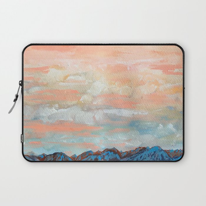 Mountain Sky in Watercolor Laptop Sleeve