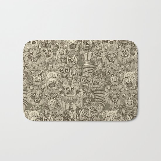 gargoyles vintage Bath Mat