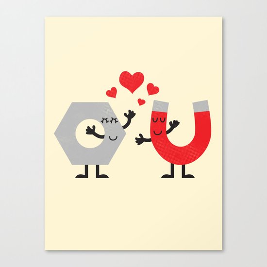 Attraction Canvas Print