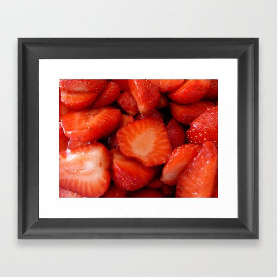 Ready to eat Framed Art Print