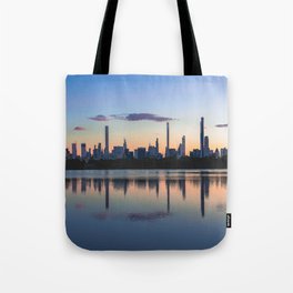 Sunset in Central Park Tote Bag