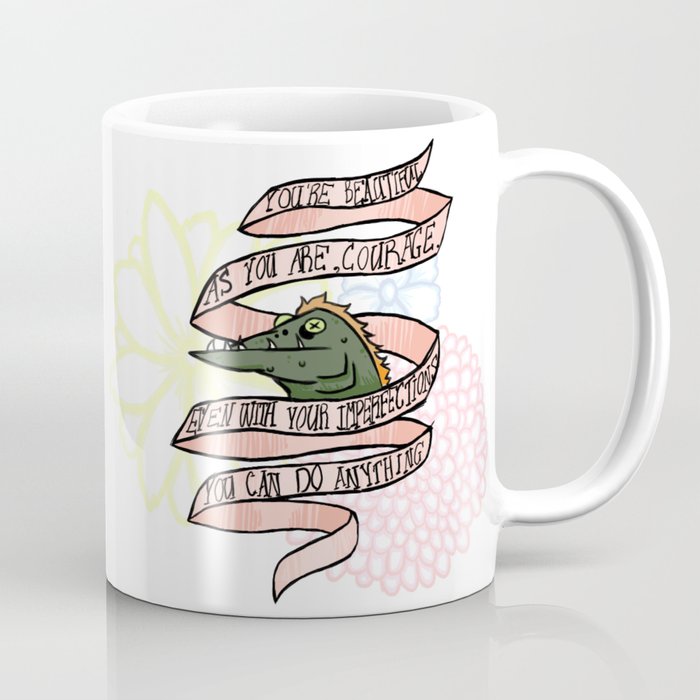 Courage the Cowardly Dog Bathtub Barracuda Coffee Mug by ...