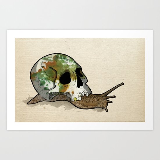 Slow Death Art Print