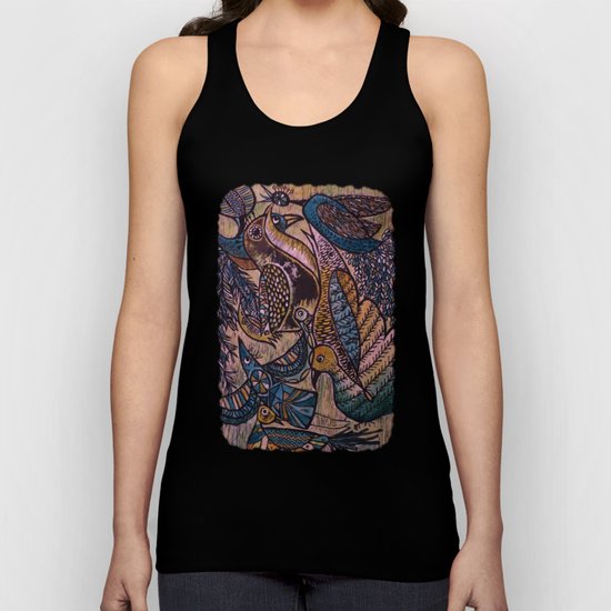 Birds (2) Unisex Tank Top