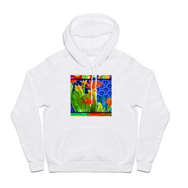 Orange Cactus Rainbow Hoody