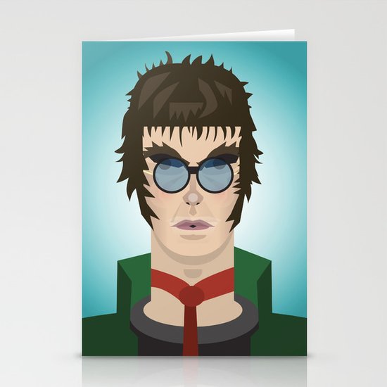 Liam Gallagher Oasis & Beady Eye Stationery Cards