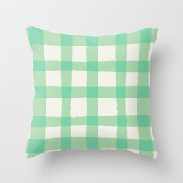 picnic_lime Throw Pillow