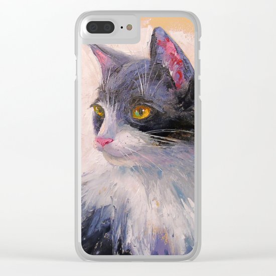 A lovely cat Clear iPhone Case