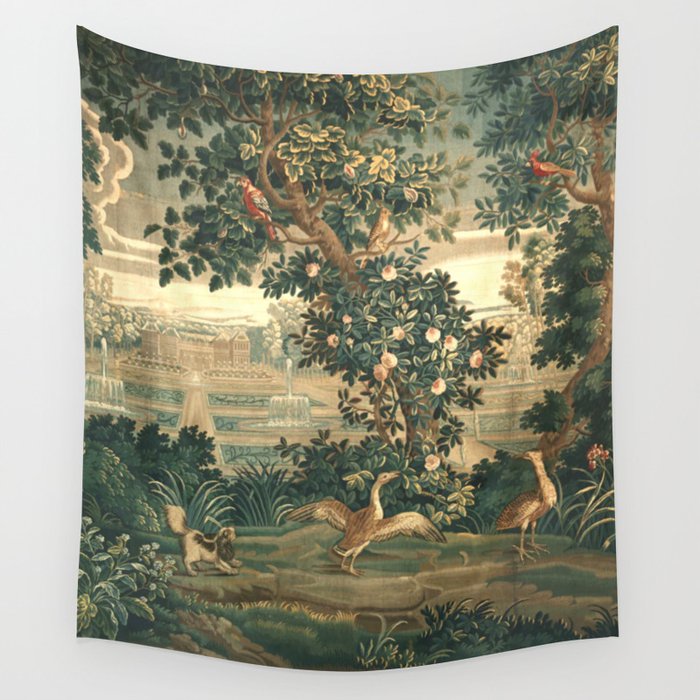The Widow Guillaume Werniers Verdure Château & Garden Tapestry Wall Tapestry