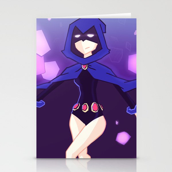 [Teen Titans] Raven Stationery Cards