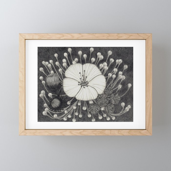Flowers Framed Mini Art Print