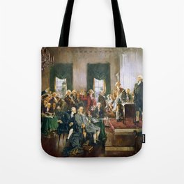 Signing of the United States Constitution 1787 Tote Bag