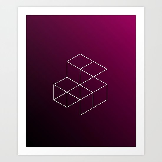 Geometry Art Print