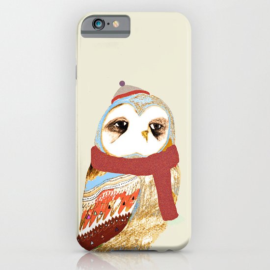Winter Owl iPhone & iPod Case