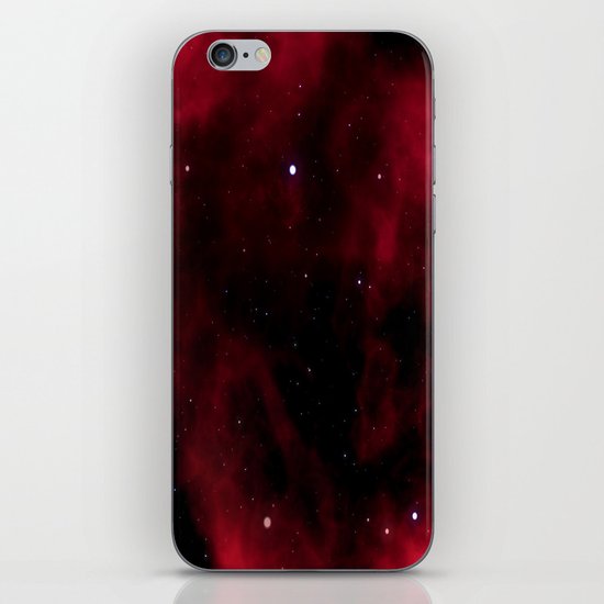 Nebula Red iPhone & iPod Skin
