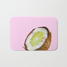 lime in the coconut Bath Mat