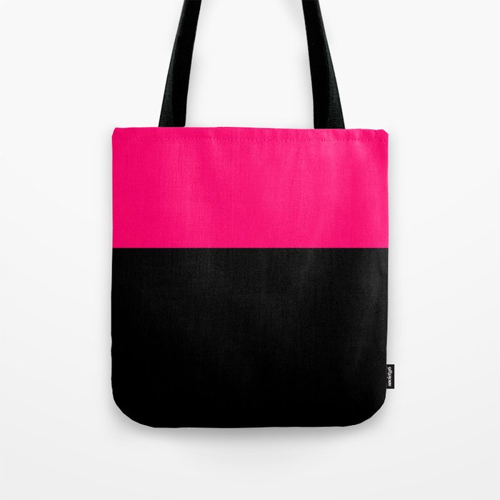 Hot pink tote purse cheap