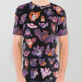 Bat All Over Graphic Tee