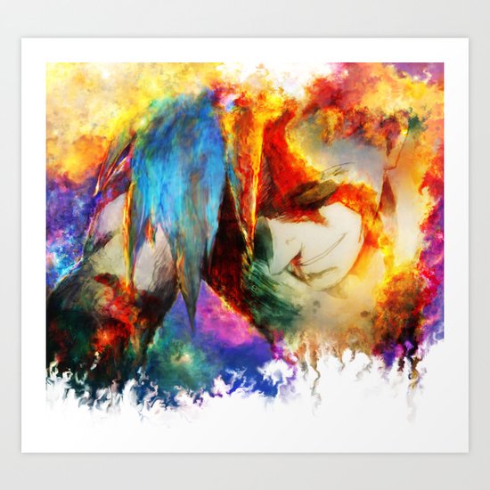 Kamina Art Print