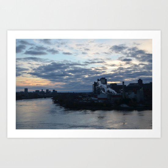 rising Art Print