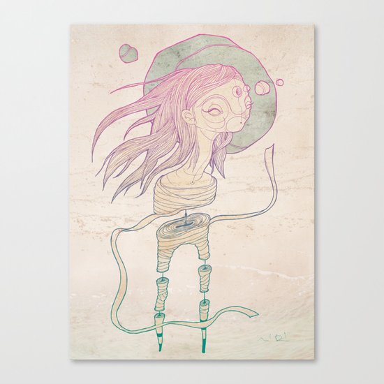 faded Canvas Print