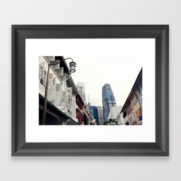 My city Framed Art Print
