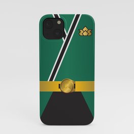 Super Samurai - Green Rangers iPhone Case
