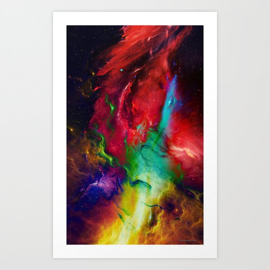 Everything is nothing 2 (therefore it was beautiful) Art Print