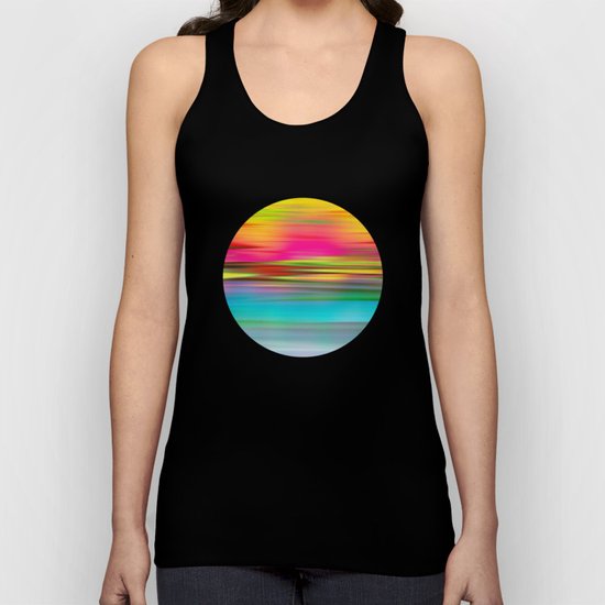 Abstract Sunrise Unisex Tank Top