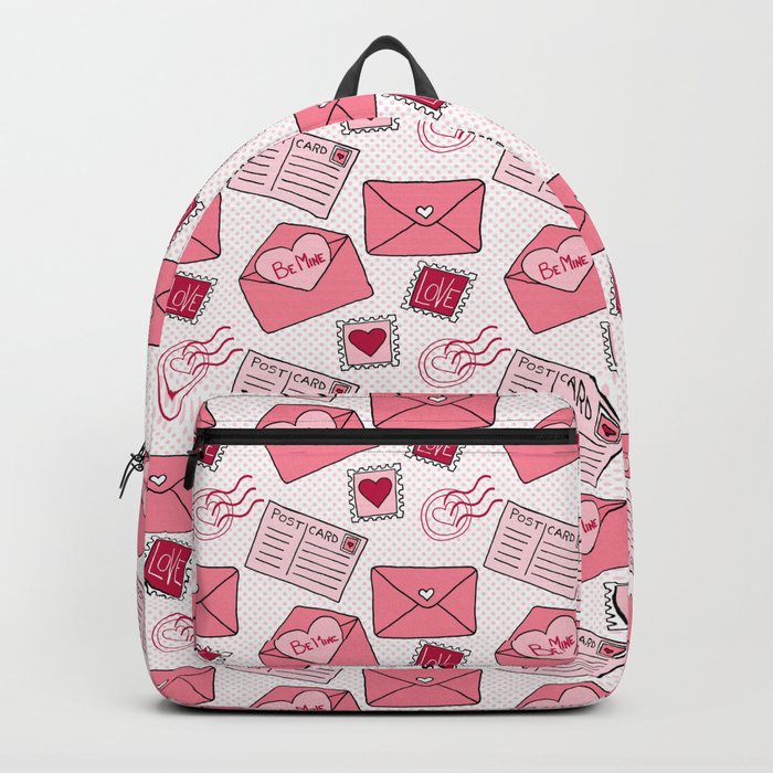 Love shop pink bookbag