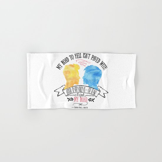 Carry On - Road To Hell Hand & Bath Towel