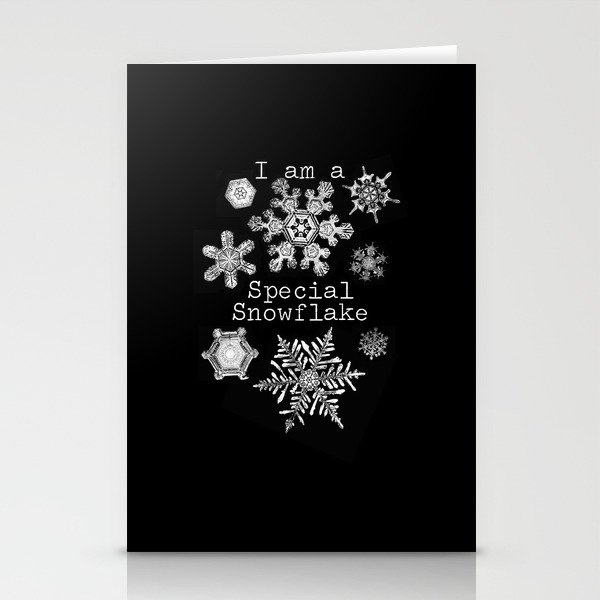 Special Snowflake Stationery Cards