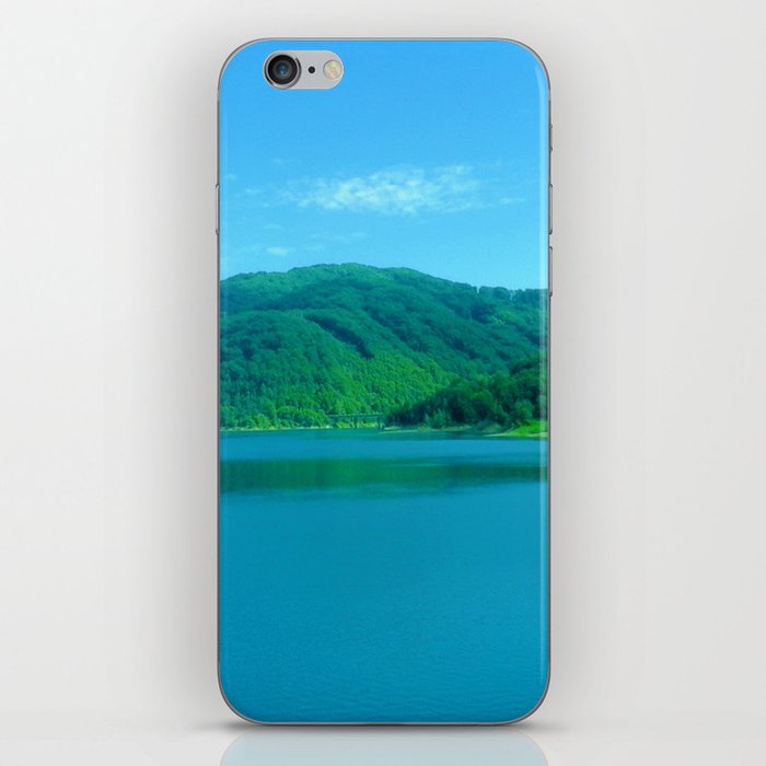 Blue Lake iPhone Skin