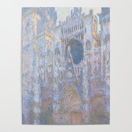 Rouen Cathedral, West Façade by Claude Monet Poster