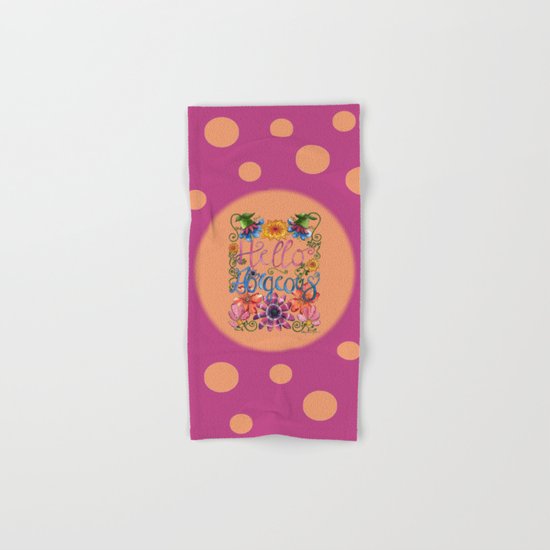 Hello Gorgeous 2 Hand & Bath Towel