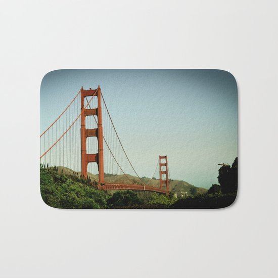 The Golden Gate Bridge at Day Bath Mat