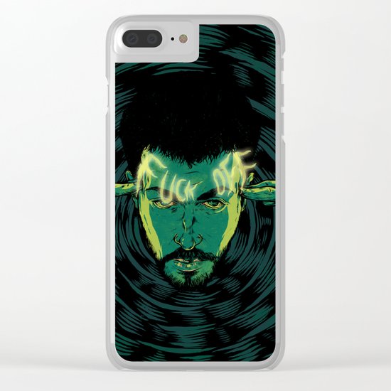 Mind-control powers in good use Clear iPhone Case