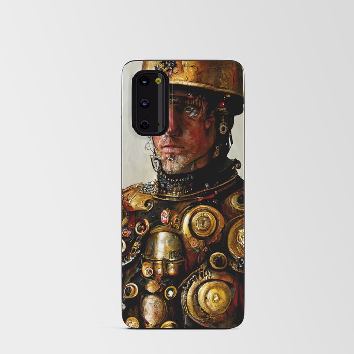 Steampunk Soldier Android Card Case