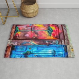 Doors Street Art  Rug