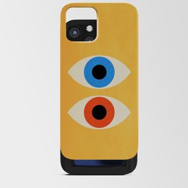Eyes | Bauhaus III iPhone Card Case