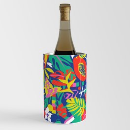 tropical pattern play Wine Chiller